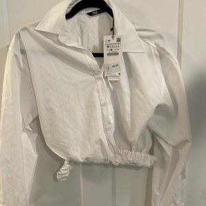 Zara white Blouse